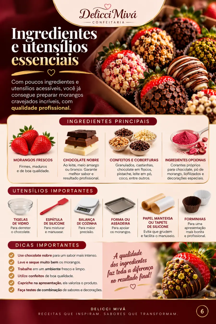 Apostila: Morangos Cravejados, página 1 de 8